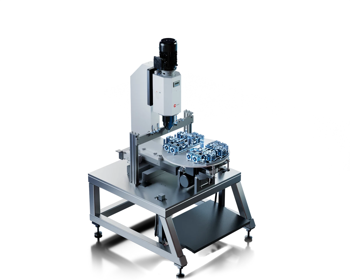 Werkstückaufnahmen mit Werkstückträger - CNC-Nietmaschinen Modulsystem - FMW Friedrich